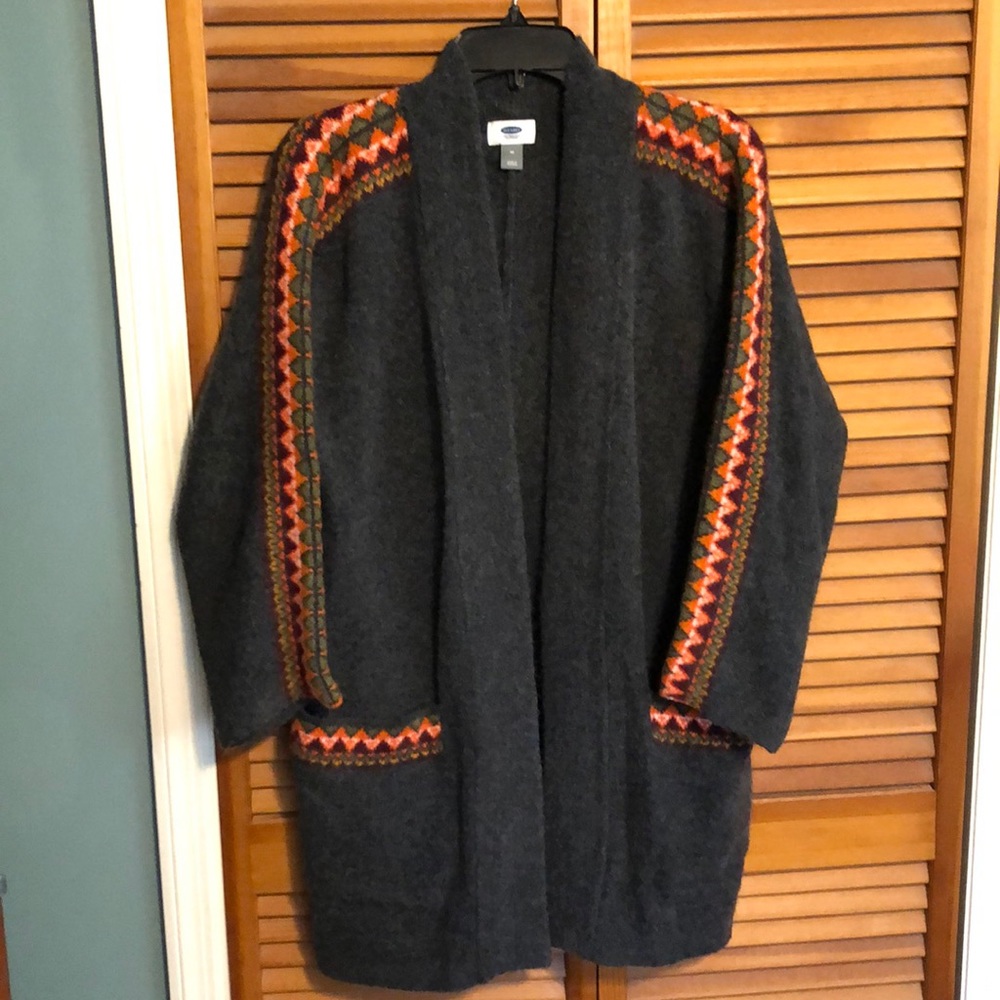 Old Navy long cardigan size medium